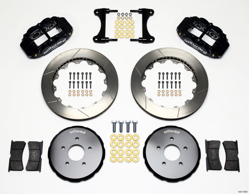 Kit de calandre avant Wilwood Narrow Superlite 6R 13,06 pouces pour Nissan 370Z/Fiti G37