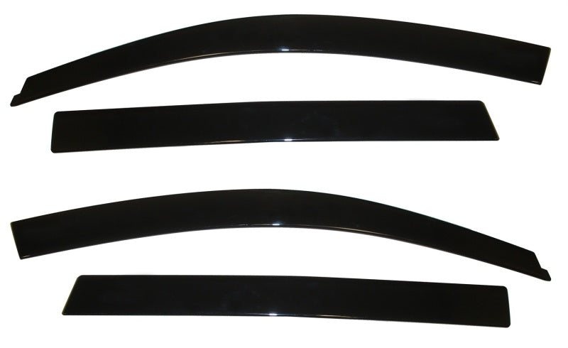 Déflecteurs à profil bas AVS 09-17 Chevy Traverse Ventvisor 4 pièces - Fumé