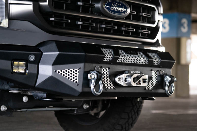 Pare-chocs avant de treuil DV8 Offroad 21-22 Ford F-150 MTO Series