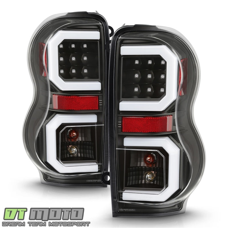 Spyder 04-09 Dodge Durango LED Tail Lights - Black ALT-YD-DDU04-LED-BK