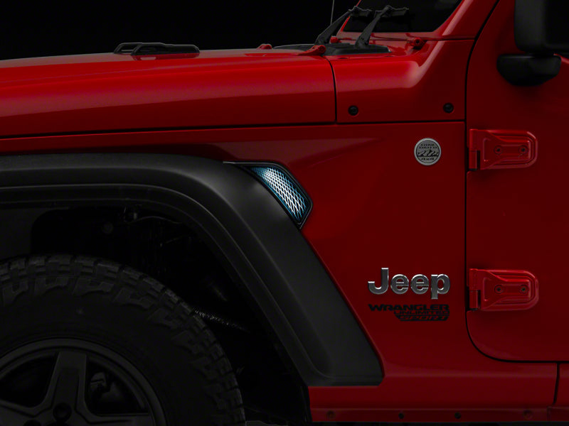 Feux de position latéraux à LED Raxiom 18-23 Jeep Wrangler JL Axial Series