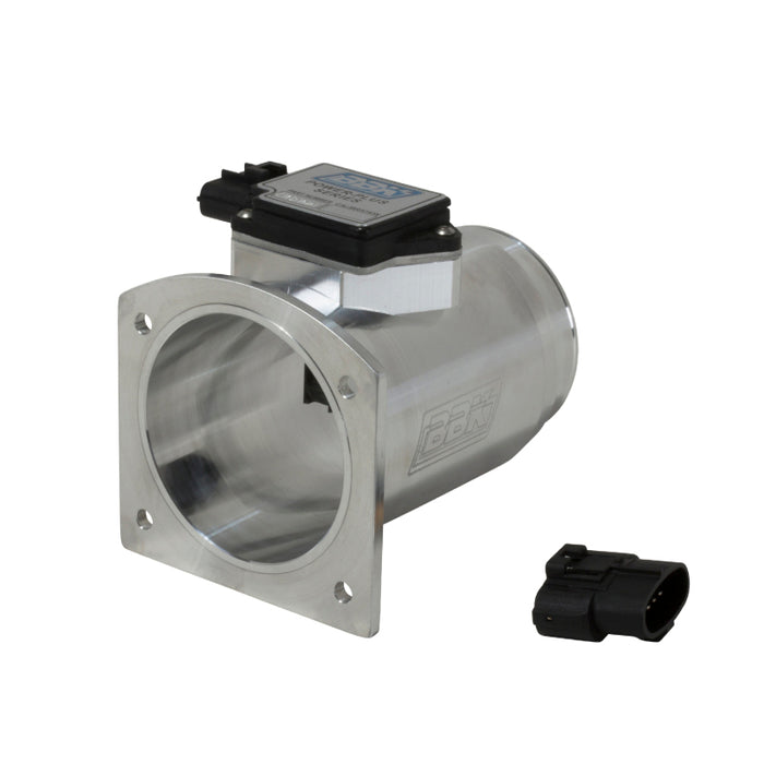 BBK 94-95 Mustang 5.0 Mass Air Meter 76mm 19 lb Inj. Cold Air Calibration CNC Billet Housing