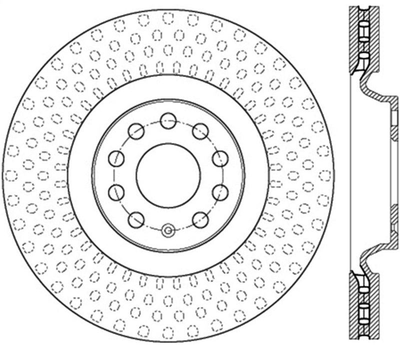 Disque de frein sport fendu StopTech