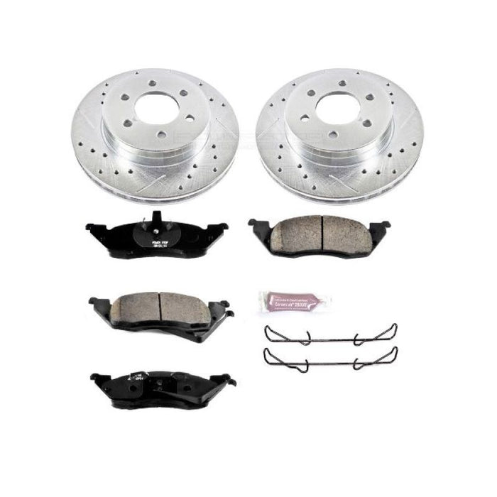 Kit de freins sport Power Stop 97-98 Dodge Dakota Z23 Evolution avant