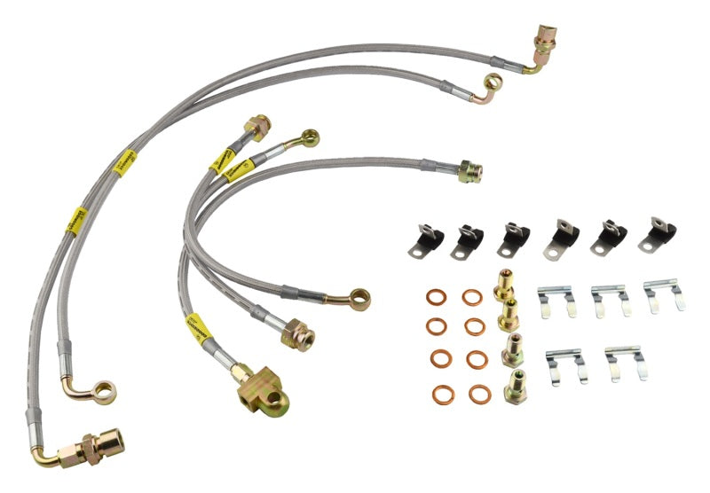 Goodridge 00-06 Tahoe / 00-07 Suburban / 00-05 Escalade tous sans conduites de frein Stablia Track