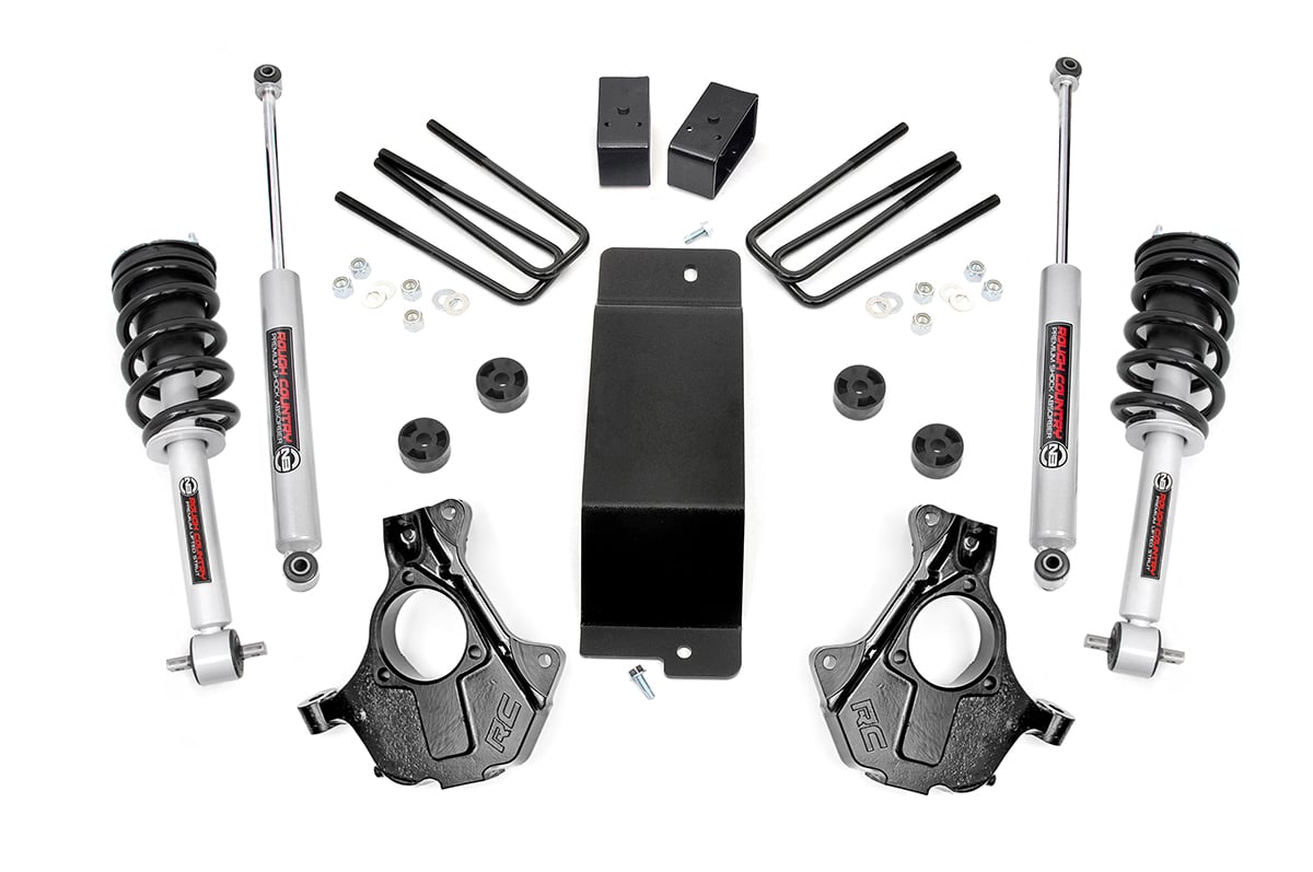 3.5 Inch Lift Kit | Cast Steel LCA | FR N3 | Chevy/GMC 1500 (14-18)