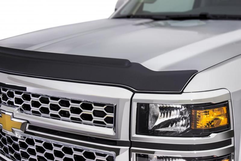 Protecteur de capot à profil bas texturé AVS 10-18 Dodge RAM 2500 Aeroskin II - Noir