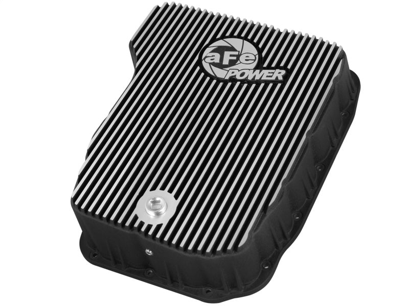 Couvercle de transmission aFe Power Cover usiné COV Trans Pan Dodge Diesel Trucks 07.5-11 L6-6.7L (td) usiné