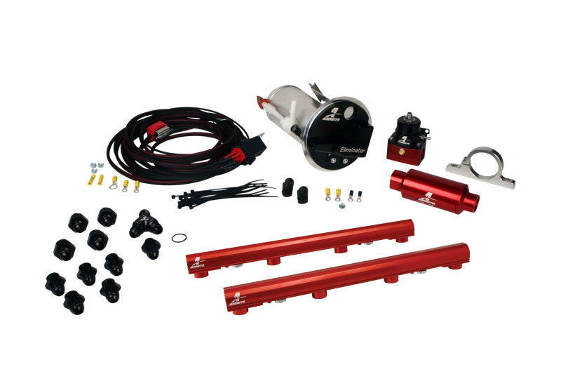 Système de carburant Stealth Eliminator pour Ford Mustang GT 4,6 L Aeromotive 05-09 (18677/14116/16307)