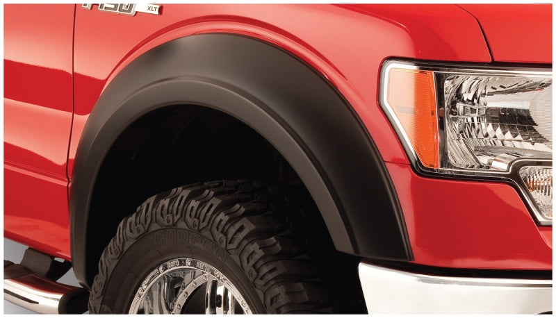 Élargisseurs d'ailes extensibles Bushwacker 2019 Ford Ranger Supercrew 4 pièces - Noir