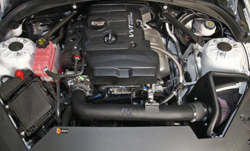 Kit d'admission d'air hautes performances K&amp;N série 63 pour Cadillac ATS 2,5 L L4 F/I 13-15