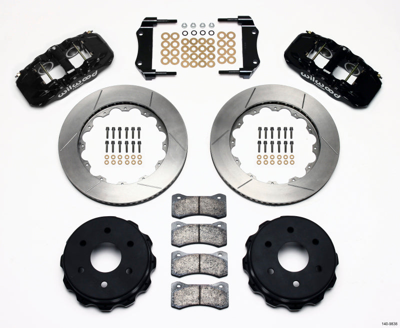 Kit de camion arrière Wilwood AERO4 14,25 pouces 1999-2010 GM 1500-SUV étrier OE à 2 pistons