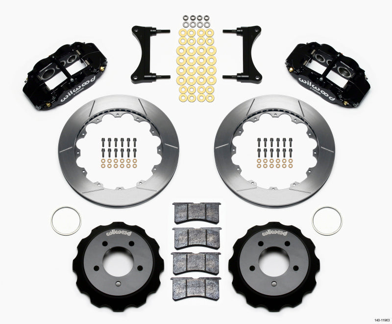 Kit de chapeau avant Wilwood Narrow Superlite 6R 12,88 pouces 93-96 Mazda RX7