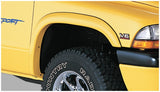 Bushwacker 97-04 Dodge Dakota Fleetside Extend-A-Fender Style Flares 4 pièces - Noir