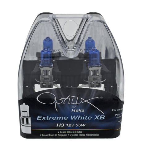 Ampoule Xen blanche Hella H3 12V 55W XB (paire)