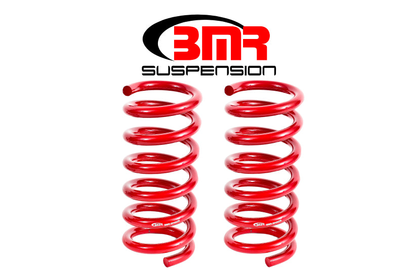 Ressorts d'abaissement arrière BMR 15-17 Mustang S550 - Version Performance - Rouge