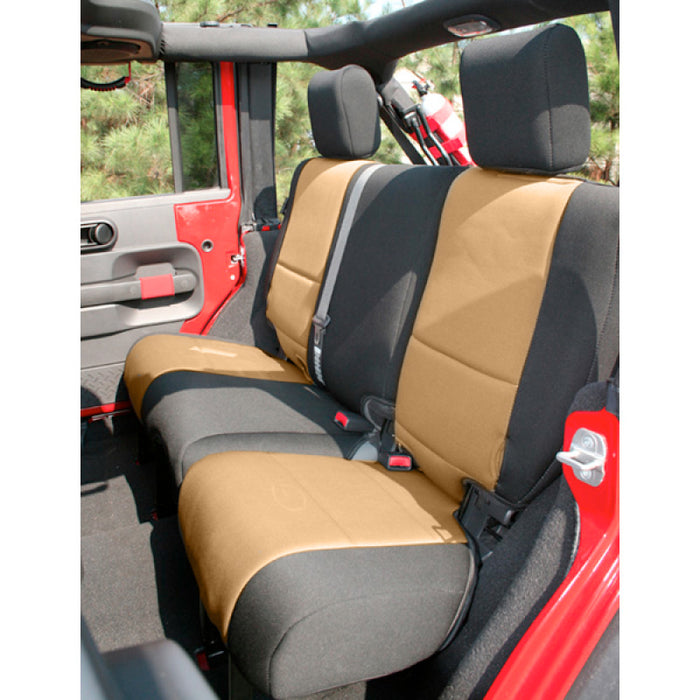 Housse de siège arrière en néoprène Rugged Ridge 07-18 Jeep Wrangler JK