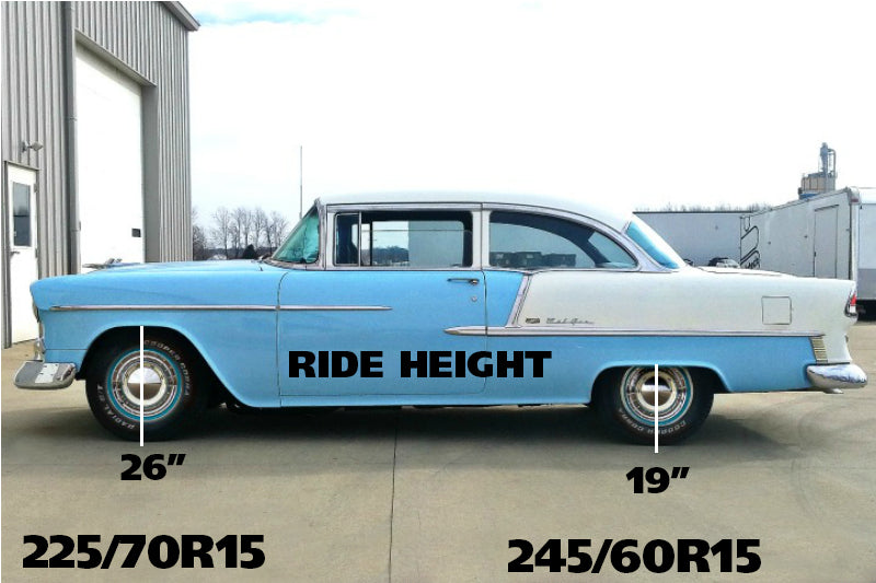 Système de suspension Ridetech 55-57 Chevy Small Block StreetGRIP