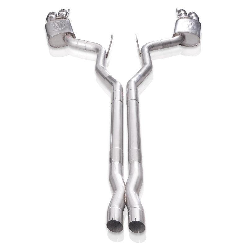 Échappement Cat-Back Redline X-Pipe Performance Connect pour Ford Mustang GT 18+ en acier inoxydable