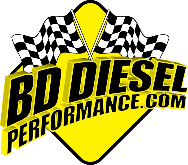 BD Diesel Xtruded Trans Oil Cooler - 3/8 inch Cooler Lines