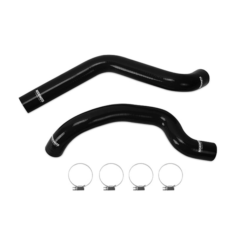 Kit de durites en silicone noir Mishimoto 07-11 Jeep Wrangler 6 cylindres
