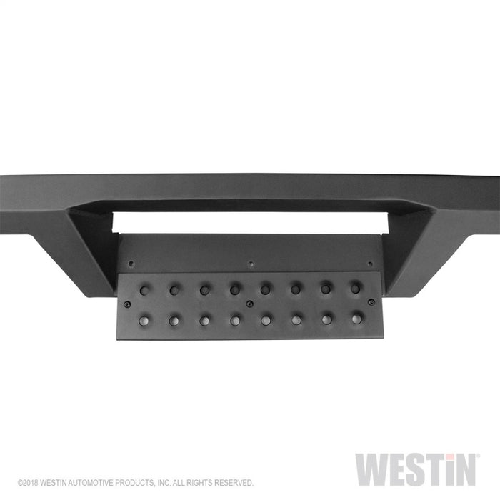 Marchepieds Westin 2019 Chevrolet Silverado / GMC Sierra 1500 Crew Cab Drop Nerf - Noir texturé