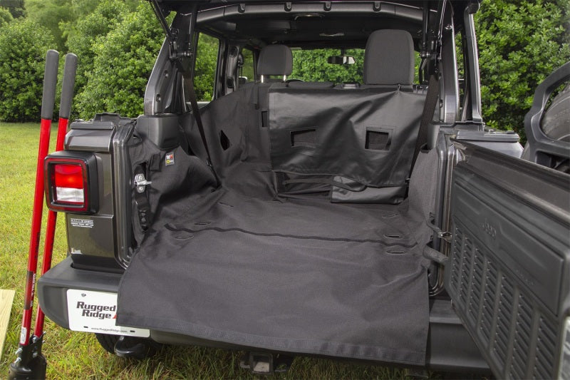 Housse de protection pour coffre Rugged Ridge C3 18-22 Jeep Wrangler JL 4 portes (sauf modèles 4XE)