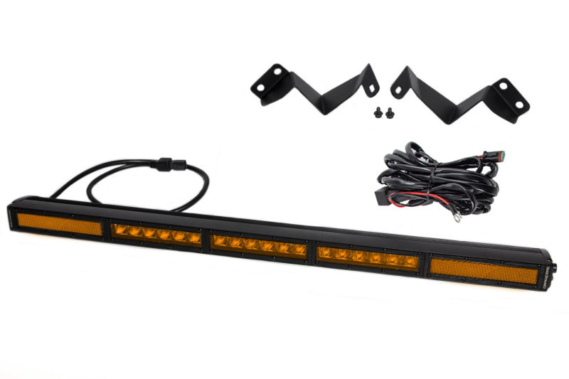 Kit de barre lumineuse Stealth Toyota Tacoma SS30 16-21 de Diode Dynamics - Combo ambre