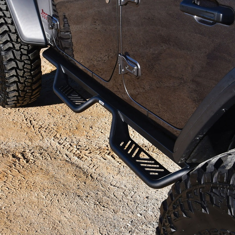 Westin 18-22 Jeep Wrangler JL Unlimited Outlaw Nerf Step Bars