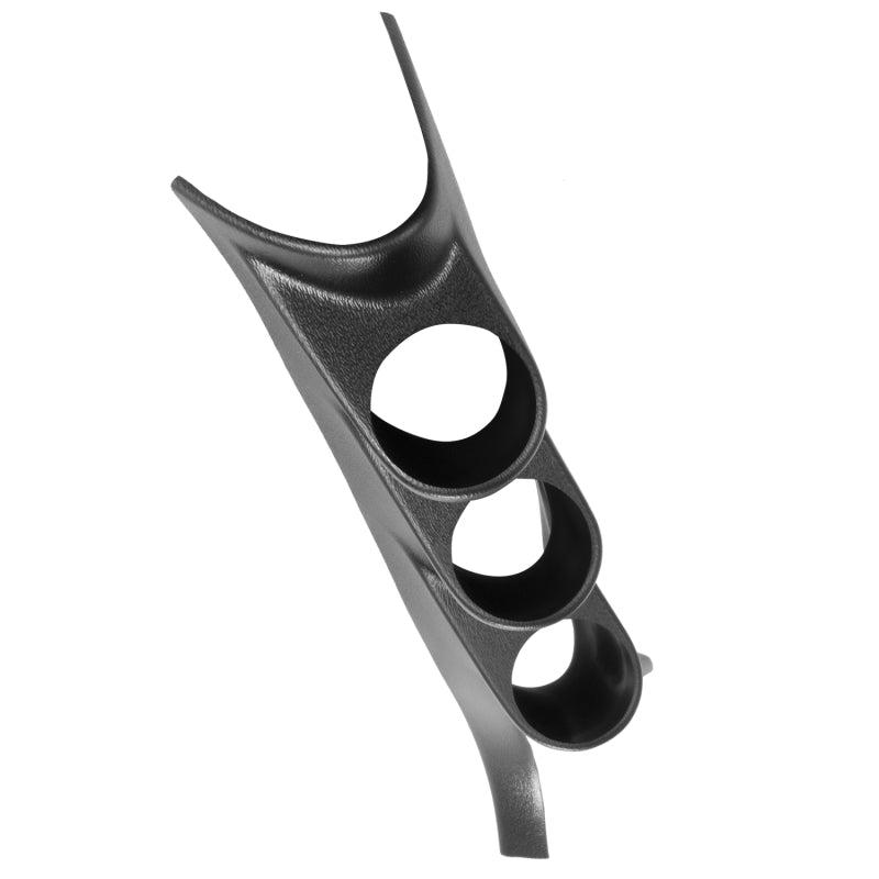 Autometer 05-09 Ford Mustang 52 mm Noir Triple Pilier Pod