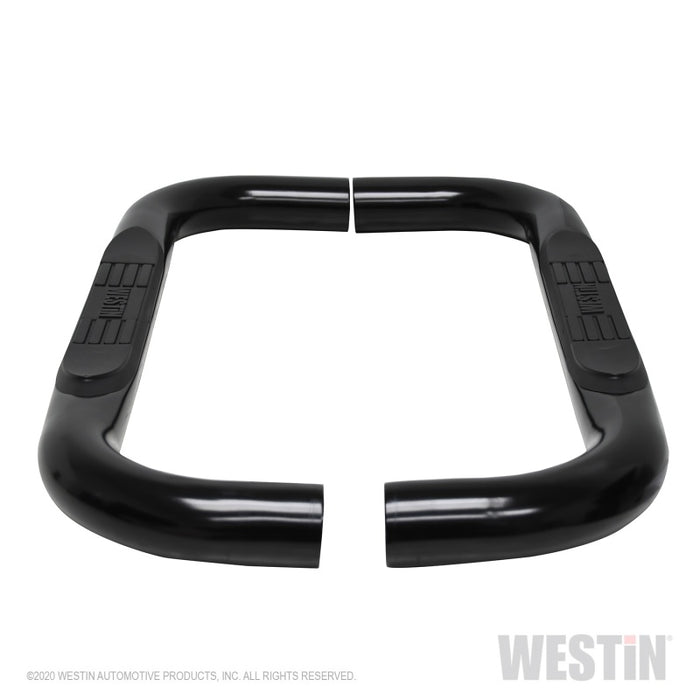 Marchepieds Westin 19-20 Chevy/GMC Silverado/Sierra 1500 à cabine standard E-Series 3 Nerf - Noir