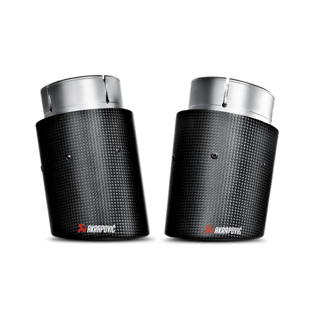 Arrière de catalyseur Akrapovic Evolution Line 16-17 BMW 340i (F30 F31) (SS) avec embouts en carbone (tuyau de liaison requis)