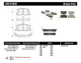Plaquettes de frein StopTech Performance