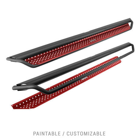 Marchepieds latéraux Go Rhino Dominator Extreme D1 - Tex Blk - 87 po
