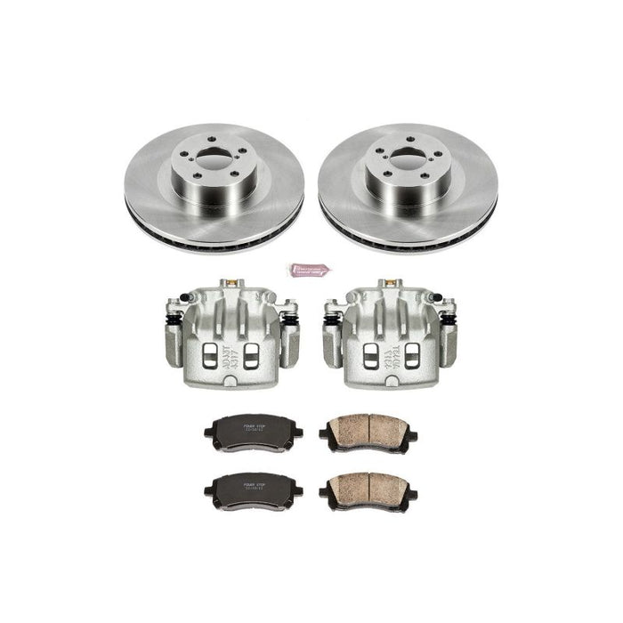 Kit de freins avant Power Stop Autospecialty avec étriers pour Subaru Impreza 02-03