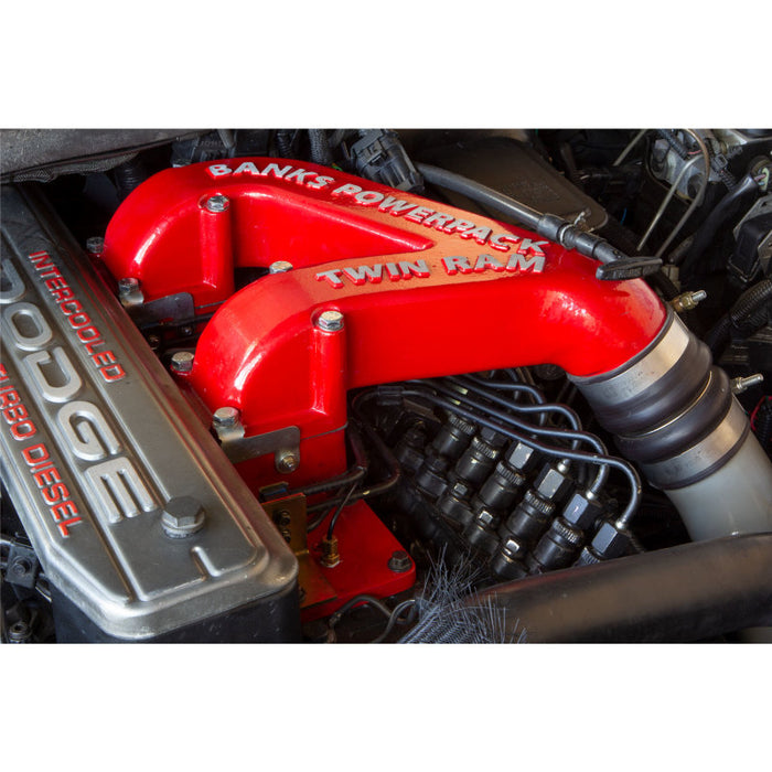 Système de collecteur double vérin sans EGR Banks Power 94-98 Dodge 5,9 L