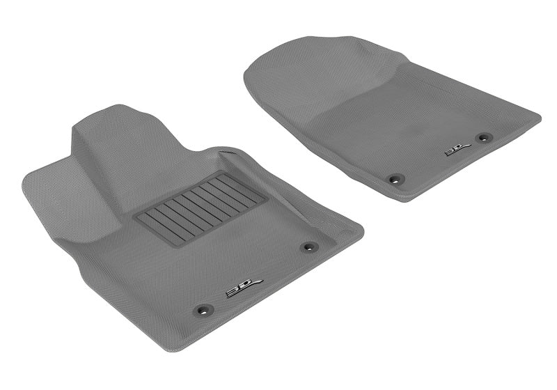 Tapis de sol 3D MAXpider 2013-2020 Dodge/Jeep Grand Cherokee/Durango Kagu 1ère rangée - Gris