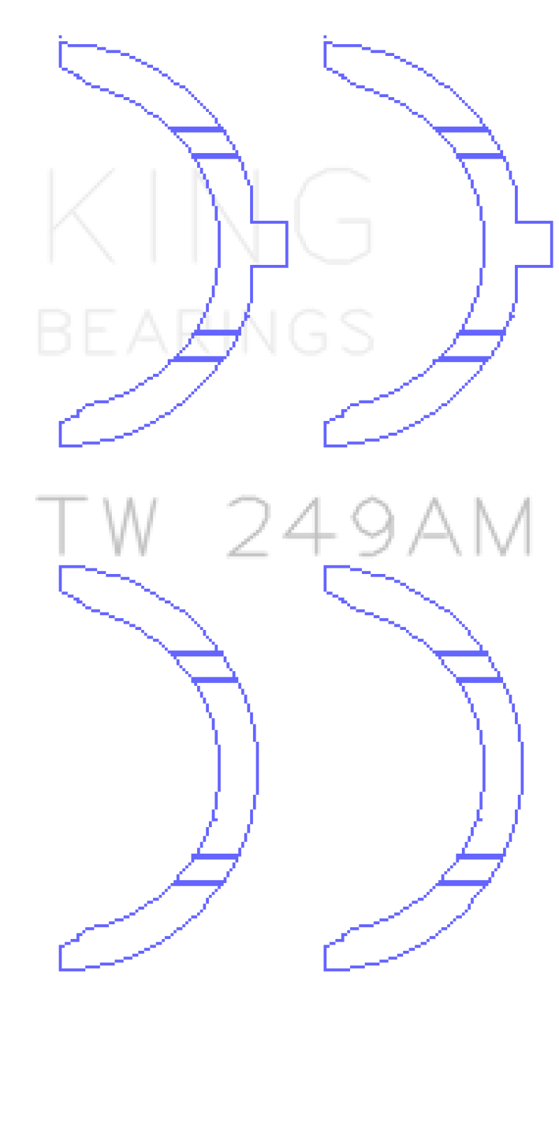 Ensemble de rondelles de butée pour Toyota Tacoma série AM King 1995