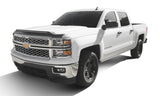 Capot de protection à profil bas AVS 14-15 pour Chevy Silverado 1500 Aeroskin avec lumières - Noir