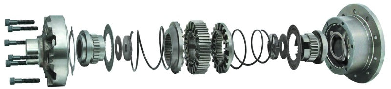 Eaton Detroit Locker Differential 30 Spline 1.30in Axle Shaft Diameter 4 Pinion Front 8in Rear 8in