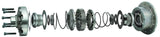 Eaton Detroit Locker Diff 31 Spline 1,32 po Diamètre de l'arbre 4,56/4,88/5,13 Rapport Avant/Arrière 8,8 po