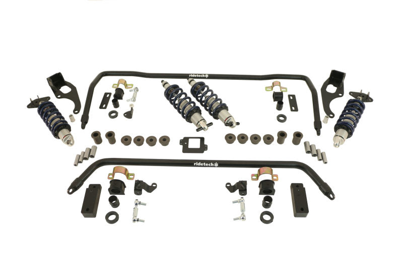 Système de suspension à ressorts hélicoïdaux Ridetech 89-96 Chevy Corvette TQ