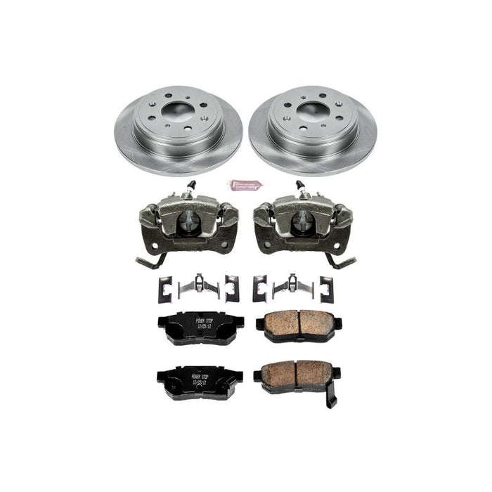 Power Stop 90-01 Acura Integra Rear Autospecialty Brake Kit w/Calipers