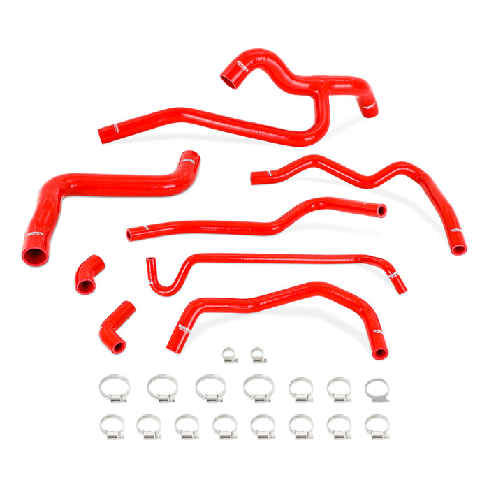 Kit de durites de radiateur et de chauffage en silicone Mishimoto 05-10 Mustang V6 - Rouge