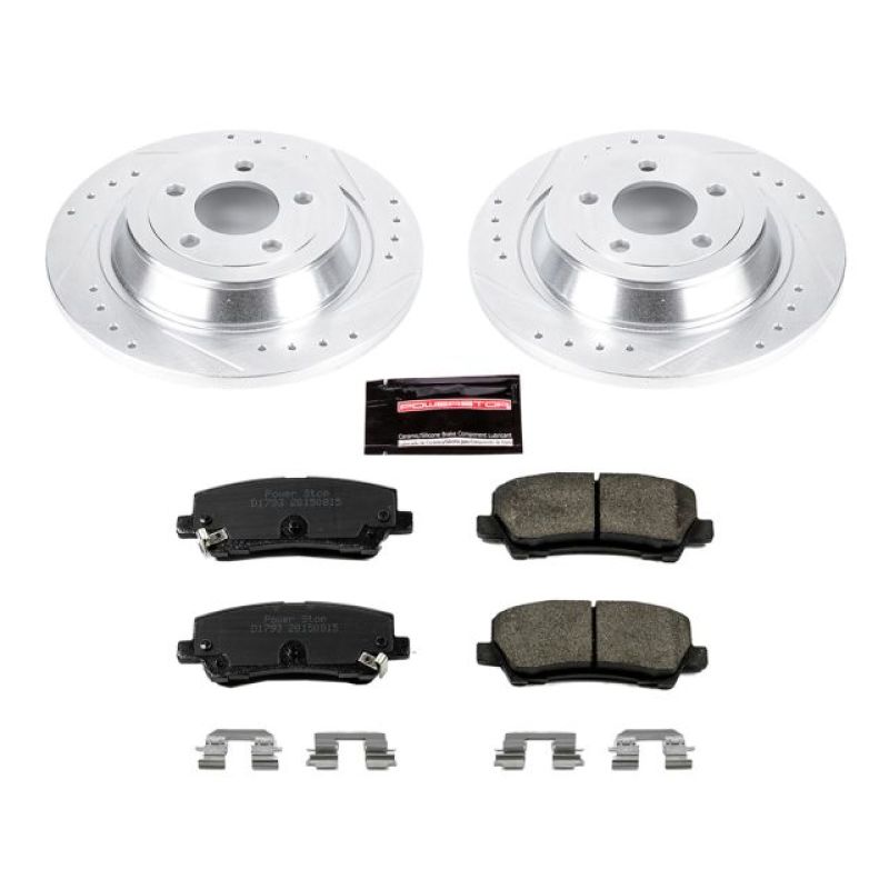 Power Stop 15-19 Ford Mustang Rear Z23 Evolution Sport Brake Kit