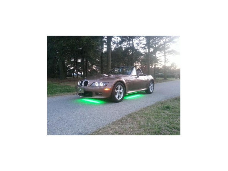 Phares de projecteur Spyder BMW Z3 96-02 LED Halo Noir Haut H1 Bas H1 PRO-YD-BMWZ396-HL-BK