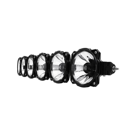 Barre lumineuse suspendue à DEL KC HiLiTES Yamaha YXZ1000R 39 po Pro6 Gravity à 6 lampes et faisceau combiné de 120 W