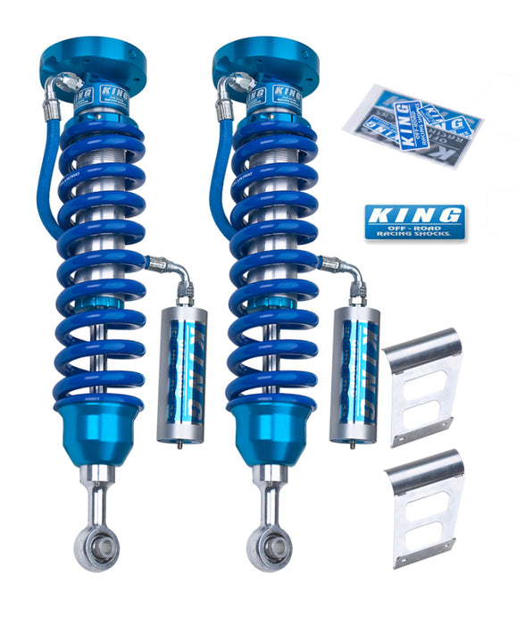 King Shocks 2007+ Toyota Tundra 2.5 Dia Suspension avant avec réservoir à distance (paire)