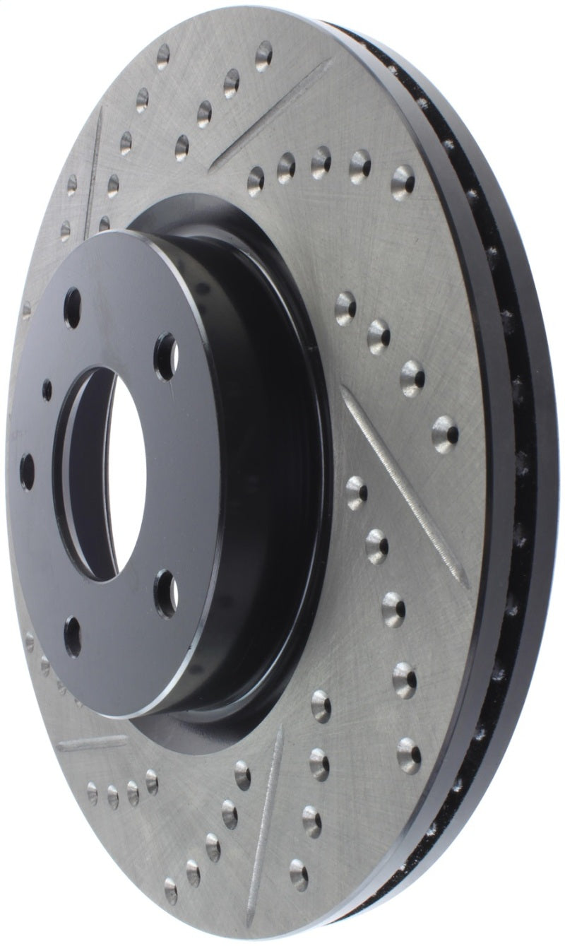 Disque de frein avant droit rainuré et percé StopTech 1/02-05 Infiniti G35 (disque en alliage) / 6/02-05 Nissan 350Z