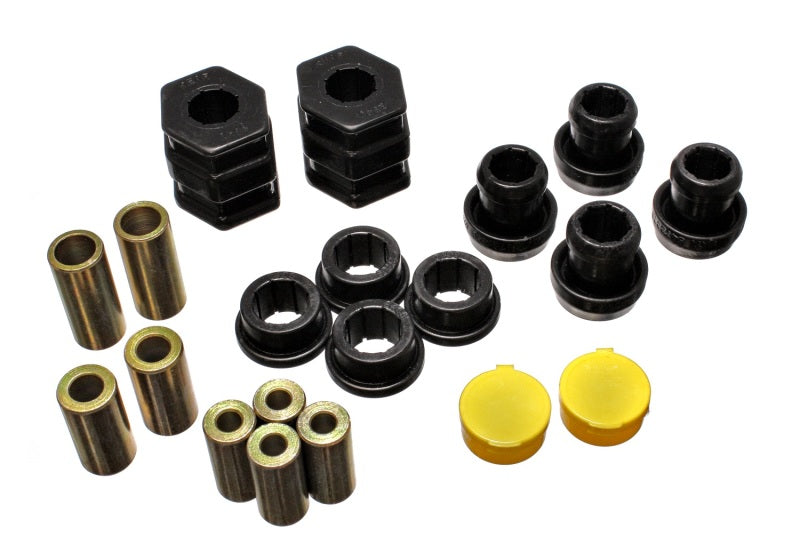 Ensemble de bagues de bras de suspension avant noires pour Honda Civic/CRX 96-00 Energy Suspension